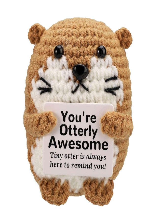 squishy Crochet Toys, Soft Crochet Dolls for Girls, Soft Toys Handmade Gifts with Message for Women Men Friends Coworkers Birthday Christmas Gift Home Decor - Image 1